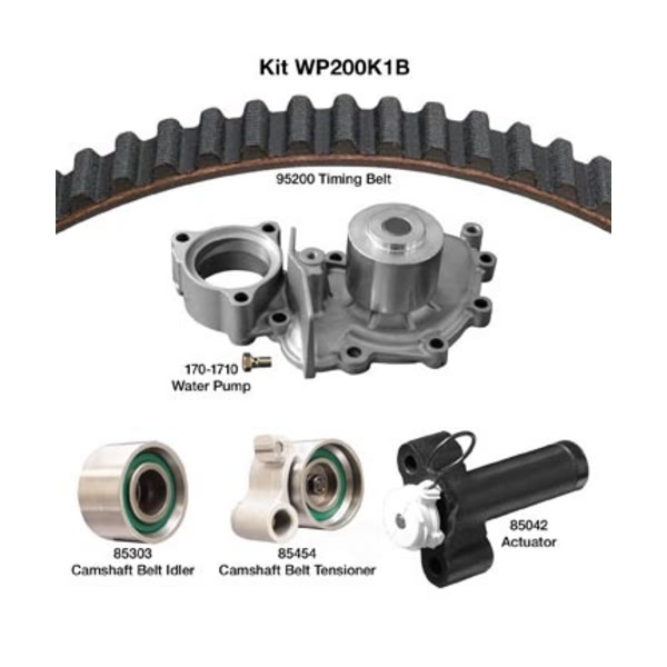 Dayco Timing Belt Kit With Water Pump WP200K1B