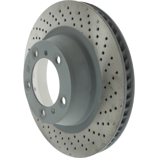 Centric SportStop Drilled 1-Piece Rear Passenger Side Brake Rotor 128.37091