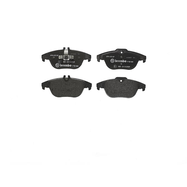 brembo Premium Low-Met OE Equivalent Rear Brake Pads P50068