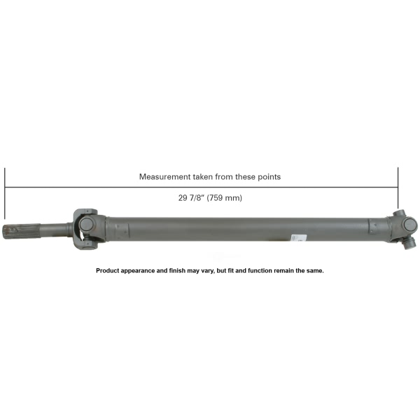 Cardone Reman Remanufactured Driveshaft/ Prop Shaft 65-9310
