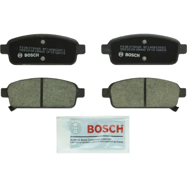 Bosch QuietCast™ Premium Ceramic Rear Disc Brake Pads BC1468