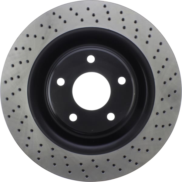 Centric SportStop Drilled 1-Piece Front Brake Rotor 128.62102