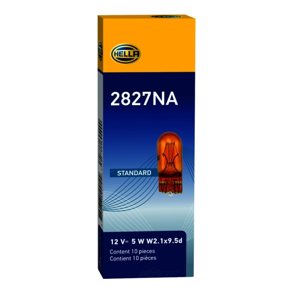 Hella 2827Na Standard Series Incandescent Miniature Light Bulb 2827NA