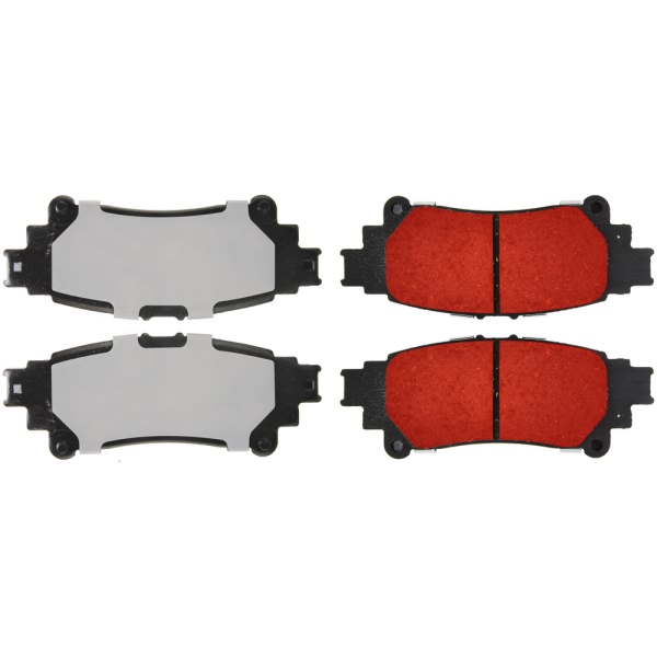 Centric Posi Quiet Pro™ Ceramic Rear Disc Brake Pads 500.13910