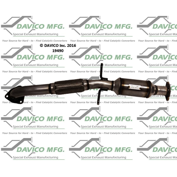 Davico Direct Fit Catalytic Converter and Pipe Assembly 19490