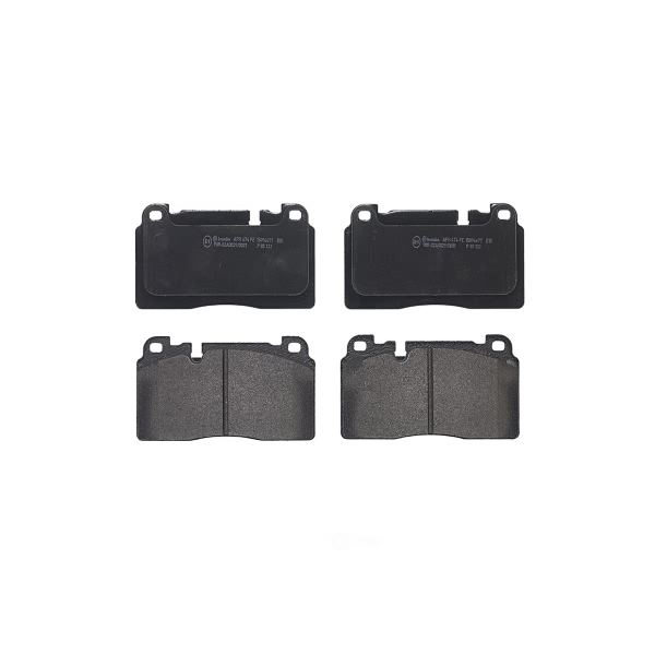 brembo Premium Low-Met OE Equivalent Front Brake Pads P85133
