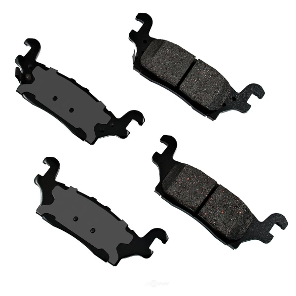 Akebono Pro-ACT™ Ultra-Premium Ceramic Rear Disc Brake Pads ACT1120