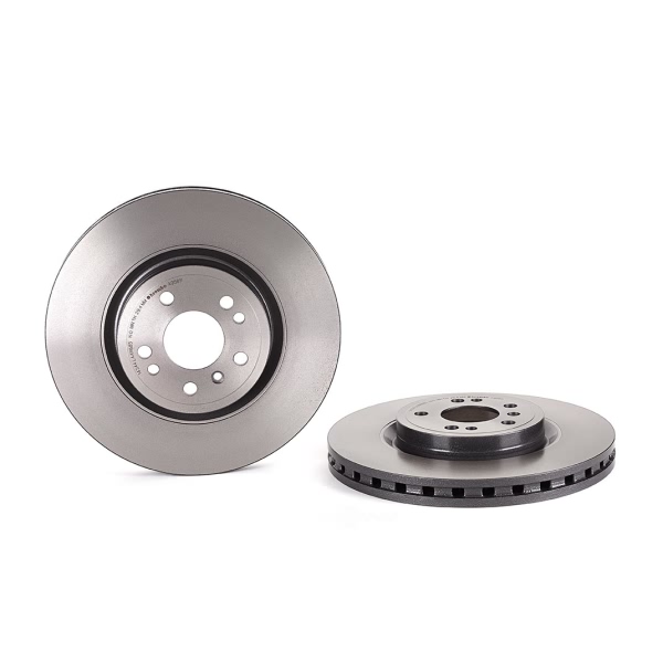 brembo UV Coated Series Vented Front Brake Rotor 09.A956.11