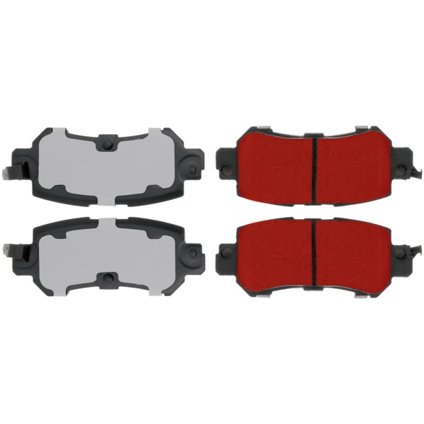 Centric Posi Quiet Pro™ Ceramic Rear Disc Brake Pads 500.16240