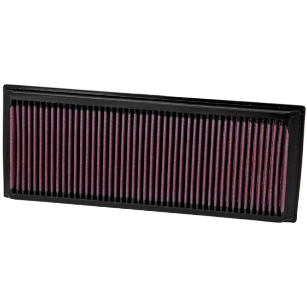 K&N 33 Series Panel Red Air Filter （13.438" L x 5.313" W x 1.188" H) 33-2865