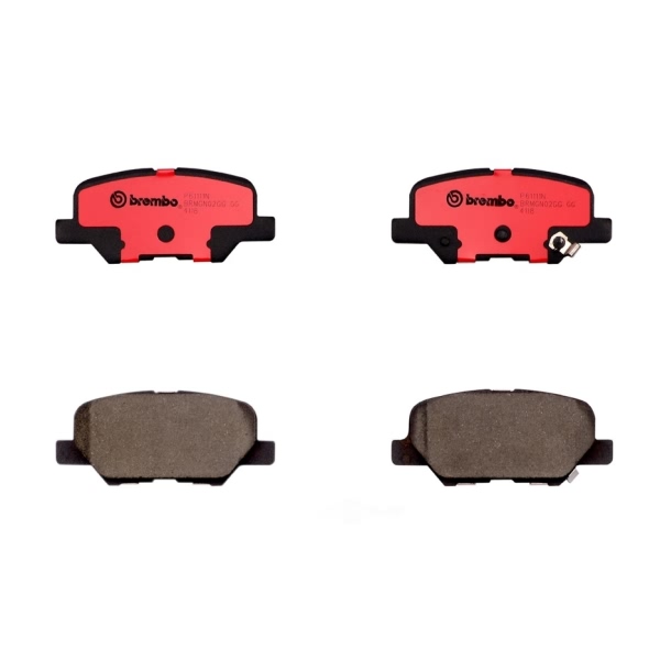 brembo Premium Ceramic Rear Disc Brake Pads P61111N