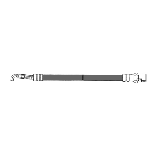 Centric Front Brake Hose 150.44060