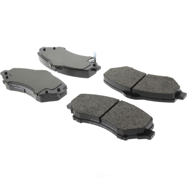 Centric Posi Quiet™ Extended Wear Semi-Metallic Front Disc Brake Pads 106.12730