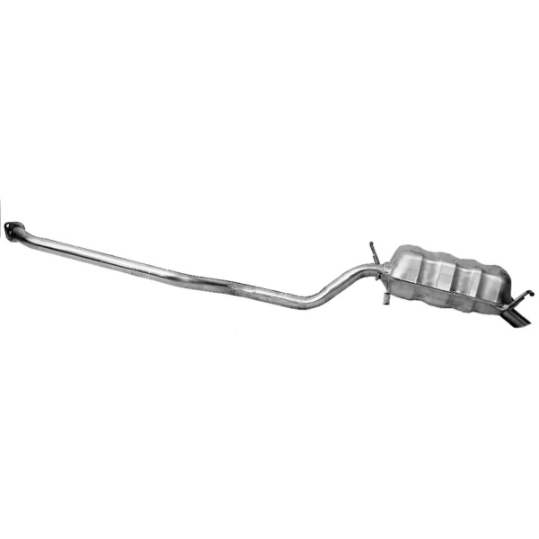 Walker Quiet Flow Aluminized Steel Irregular Exhaust Muffler And Pipe Assembly 47818