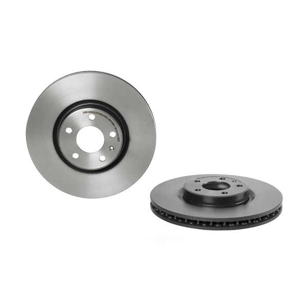 brembo UV Coated Series Vented Front Brake Rotor 09.B822.11