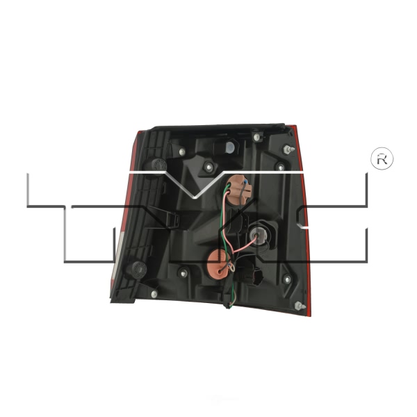 TYC Driver Side Outer Replacement Tail Light 11-6614-00