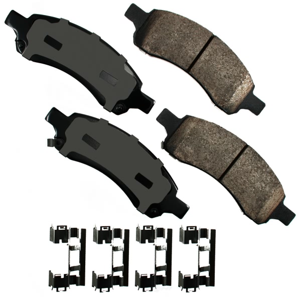 Akebono Pro-ACT™ Ultra-Premium Ceramic Front Disc Brake Pads ACT1169A