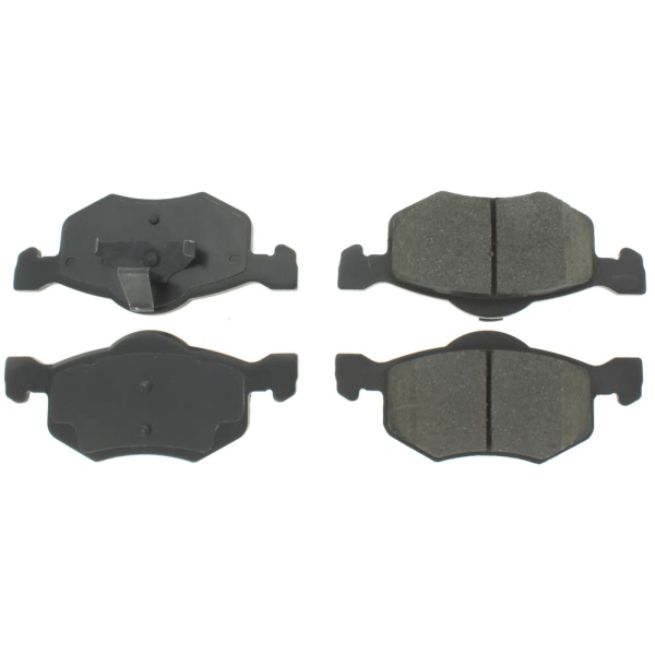 Centric Posi Quiet™ Semi-Metallic Front Disc Brake Pads 104.08430