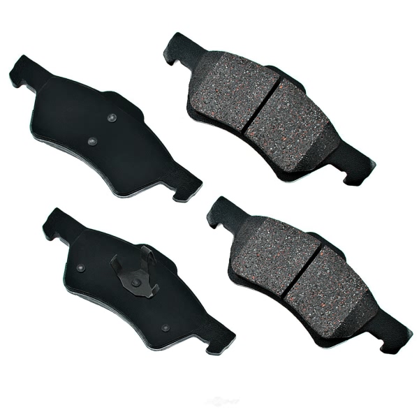 Akebono Pro-ACT™ Ultra-Premium Ceramic Front Disc Brake Pads ACT1047A