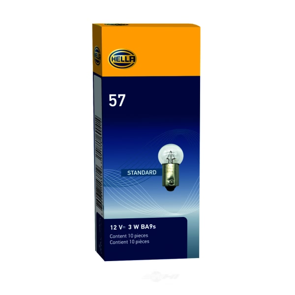 Hella 57 Standard Series Incandescent Miniature Light Bulb 57