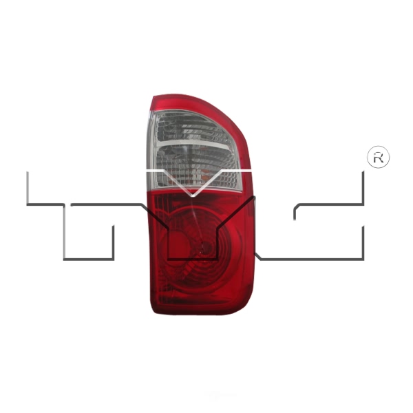 TYC Passenger Side Replacement Tail Light 11-6037-00