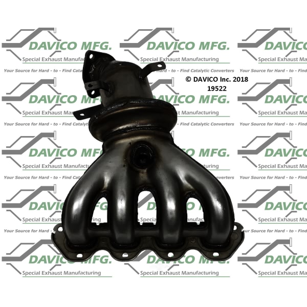 Davico Exhaust Manifold with Integrated Catalytic Converter 19522