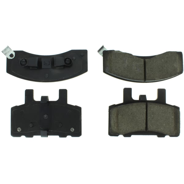 Centric Posi Quiet™ Extended Wear Semi-Metallic Front Disc Brake Pads 106.03700