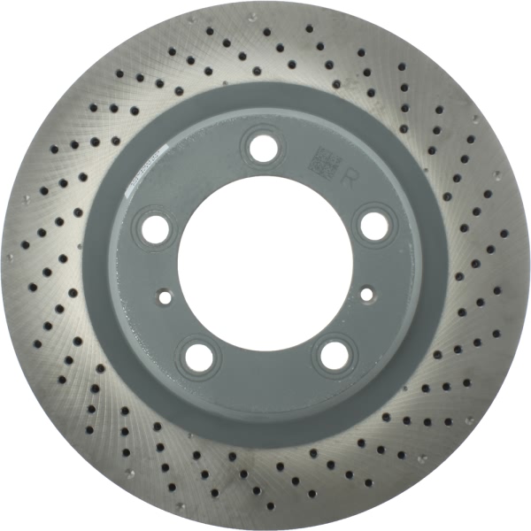 Centric SportStop Drilled 1-Piece Rear Passenger Side Brake Rotor 128.37091