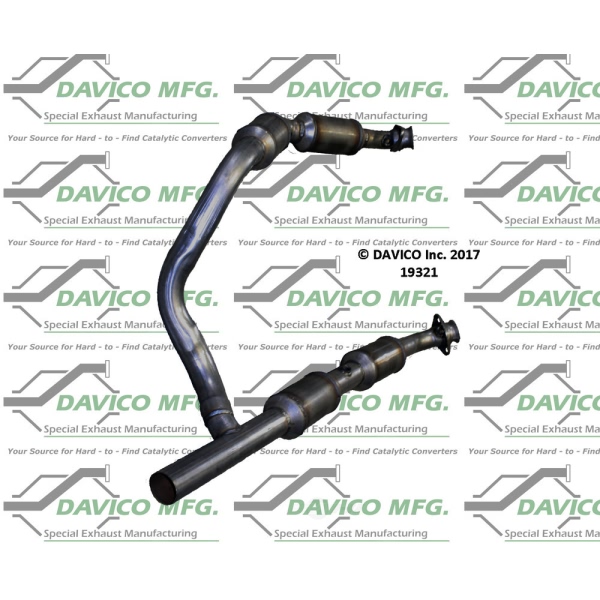 Davico Direct Fit Catalytic Converter and Pipe Assembly 19321