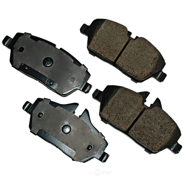 Akebono EURO™ Ultra-Premium Ceramic Front Disc Brake Pads EUR1308