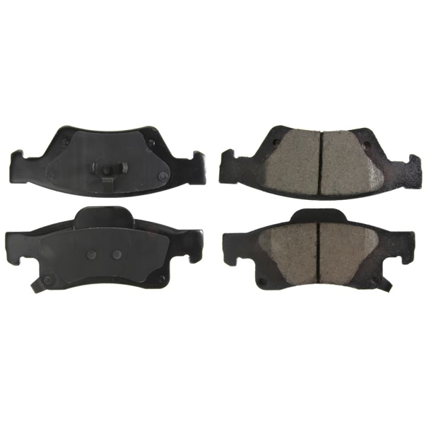 Centric Posi Quiet™ Ceramic Rear Disc Brake Pads 105.14980