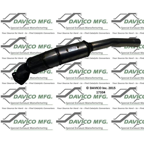 Davico Direct Fit Catalytic Converter 17334