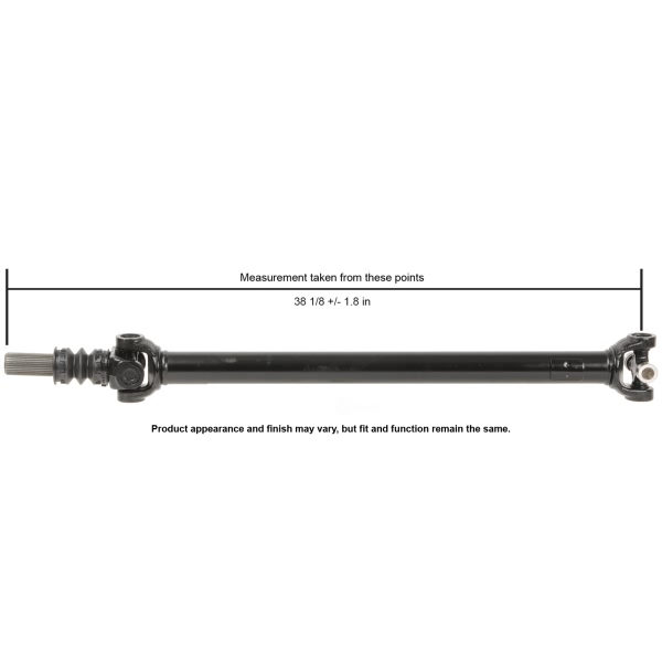 Cardone Reman Remanufactured Driveshaft/ Prop Shaft 65-1017