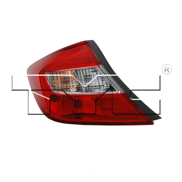 TYC Driver Side Replacement Tail Light 11-6374-00