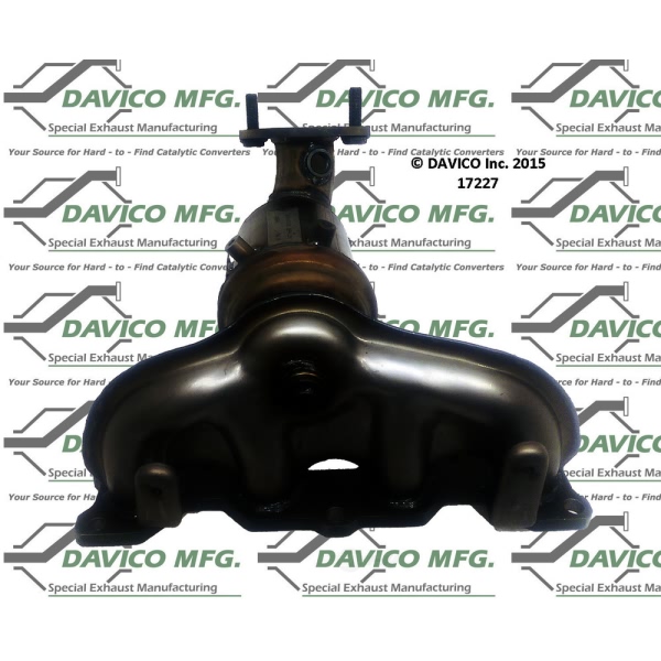 Davico Exhaust Manifold with Integrated Catalytic Converter 17227