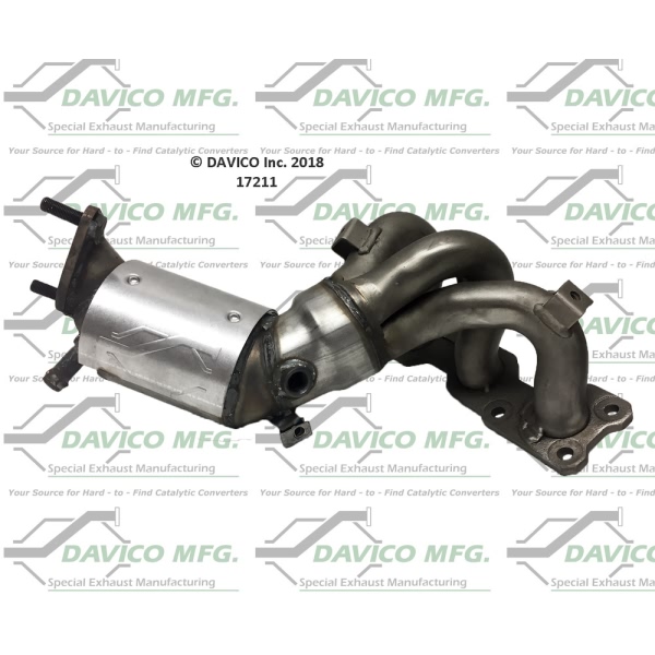 Davico Exhaust Manifold with Integrated Catalytic Converter 17211