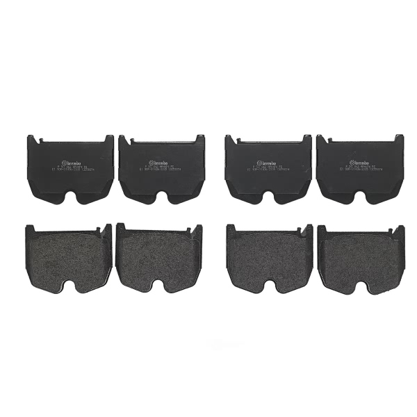brembo Premium Low-Met OE Equivalent Front Brake Pads P50062