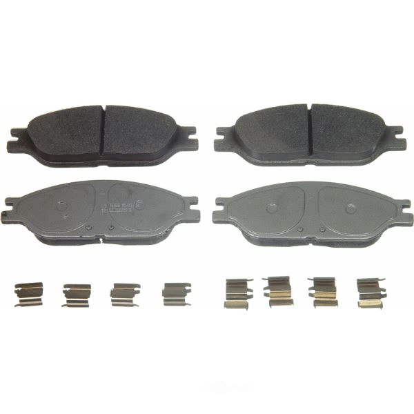 Wagner ThermoQuiet Semi-Metallic Disc Brake Pad Set MX803