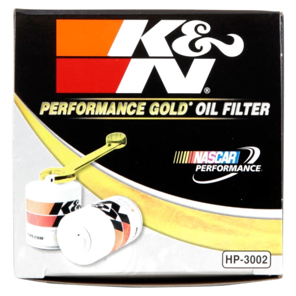 K&N Performance Gold™ Wrench-Off Oil Filter HP-3002