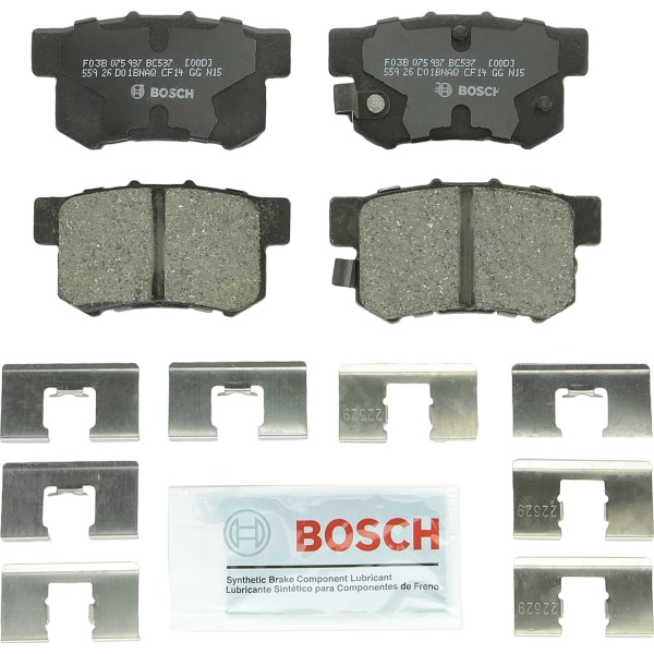 Bosch QuietCast™ Premium Ceramic Rear Disc Brake Pads BC537