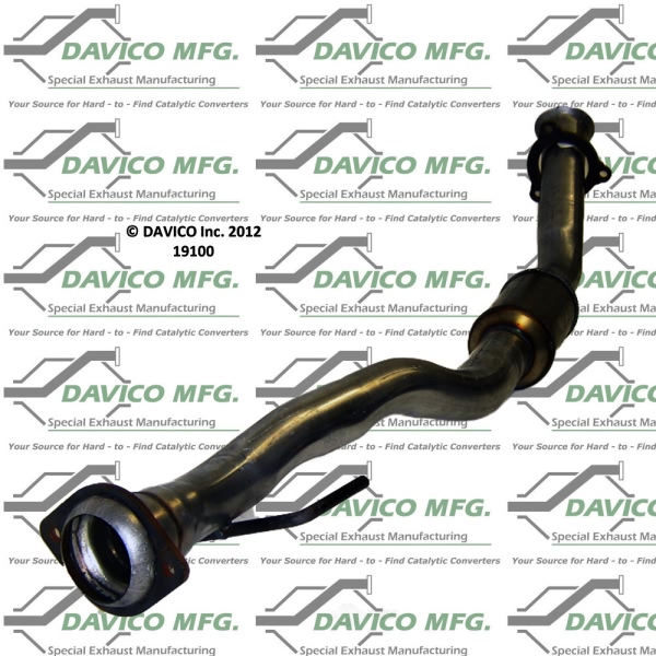 Davico Direct Fit Catalytic Converter and Pipe Assembly 19100