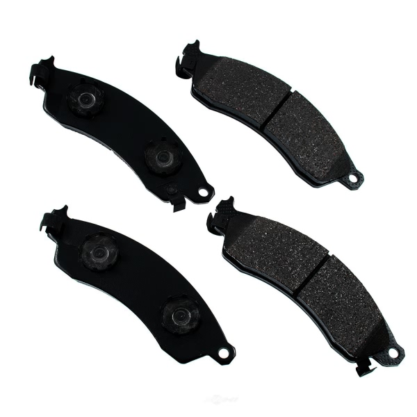 Akebono Pro-ACT™ Ultra-Premium Ceramic Front Disc Brake Pads ACT412