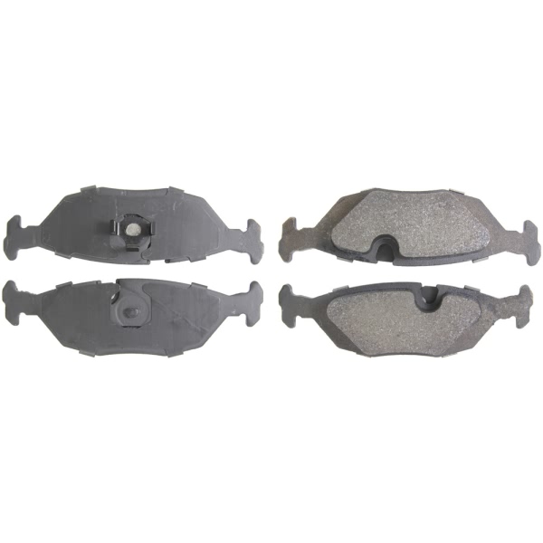 Centric Posi Quiet™ Semi-Metallic Rear Disc Brake Pads 104.02790