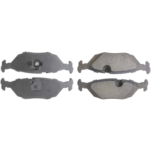 Centric Posi Quiet™ Semi-Metallic Rear Disc Brake Pads 104.02790