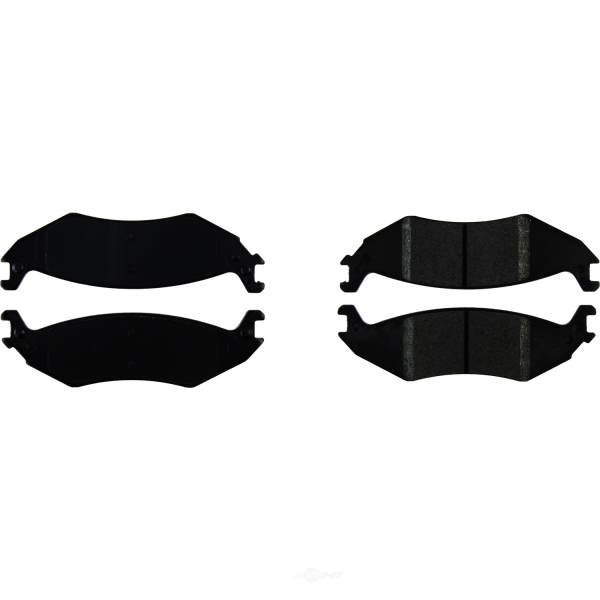 Centric Posi Quiet™ Extended Wear Semi-Metallic Rear Disc Brake Pads 106.10460