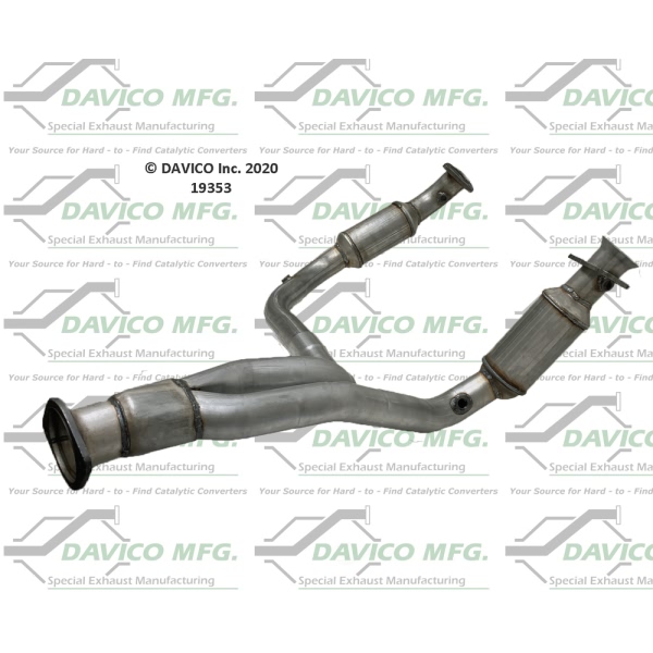 Davico Direct Fit Catalytic Converter and Pipe Assembly 19353