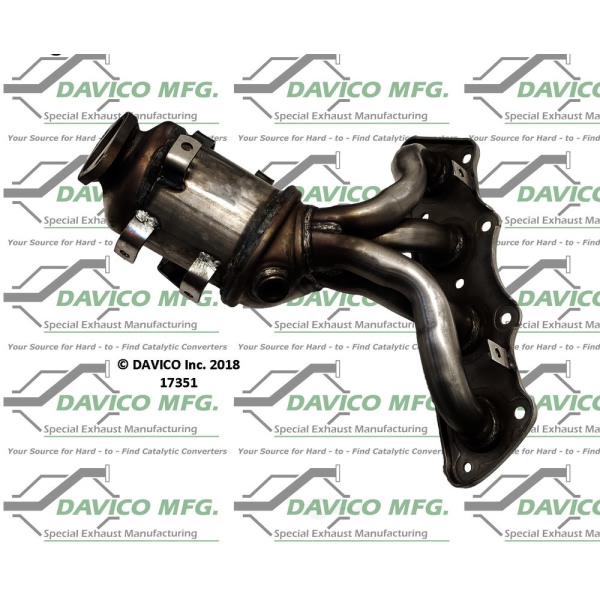 Davico Exhaust Manifold with Integrated Catalytic Converter 17351