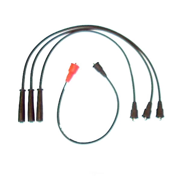 Denso Spark Plug Wire Set 671-3001