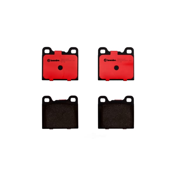 brembo Premium Ceramic Rear Disc Brake Pads P86002N