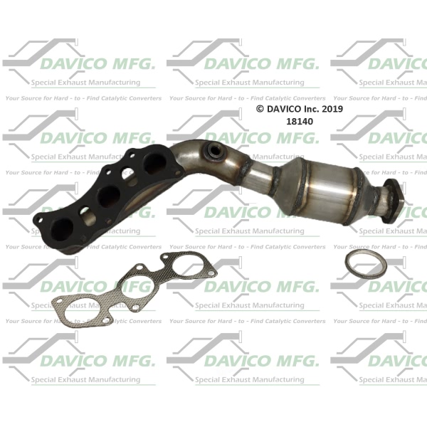 Davico Exhaust Manifold with Integrated Catalytic Converter 18140
